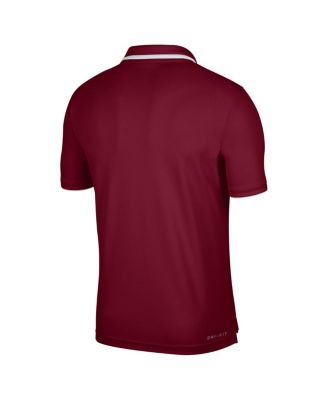 Men's Cardinal Stanford Cardinal Wordmark Performance Polo Shirt