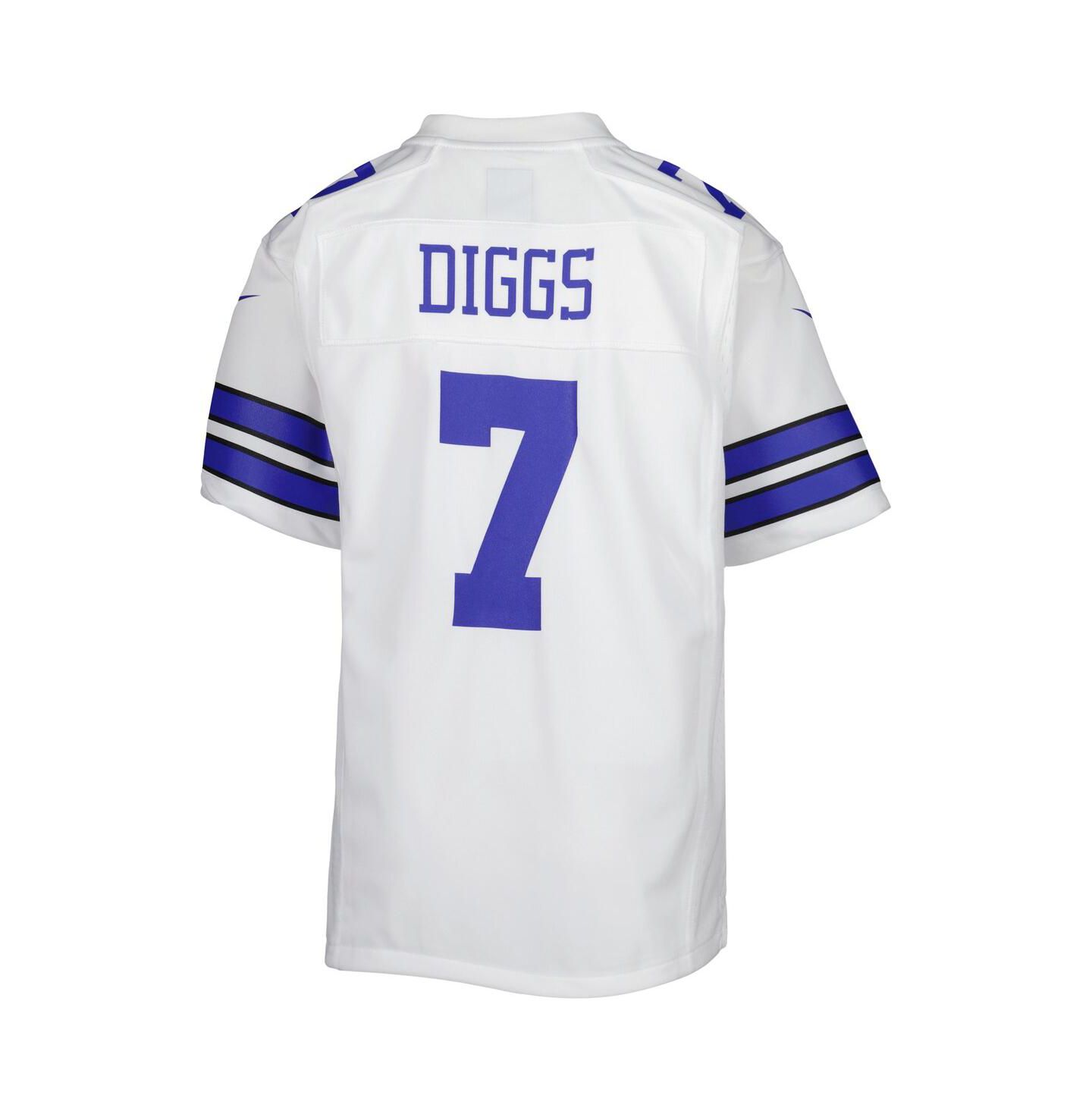 Детское джерси Nike Big Boys Trevon Diggs Dallas Cowboys Game Jersey, цвет: Белый / Синий — фото 2