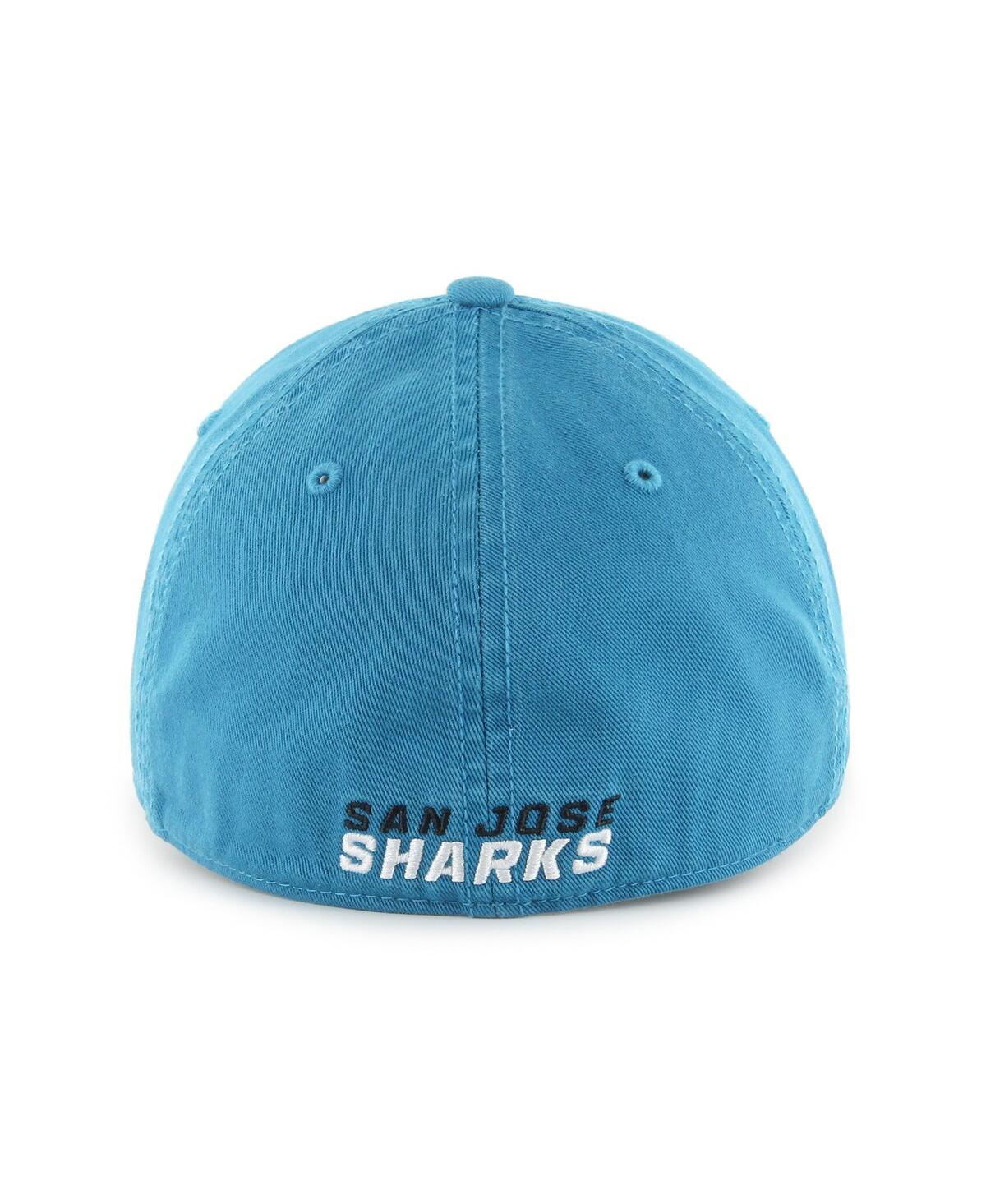 Men's '47 BrandSan Jose Sharks Classic Franchise Flex Hat - Teal