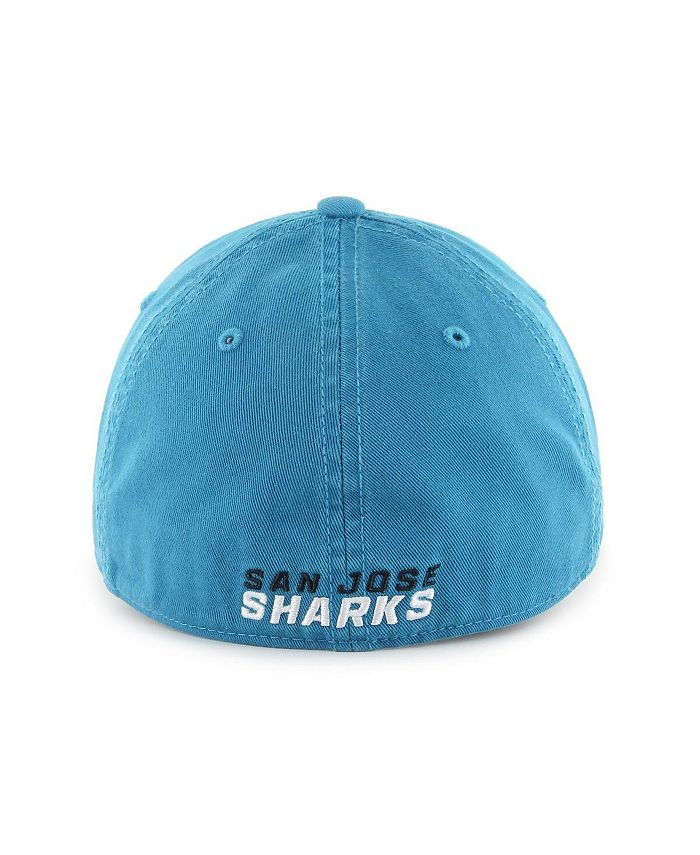 Men's Mitchell & Ness Teal San Jose Sharks Vintage Fitted Hat