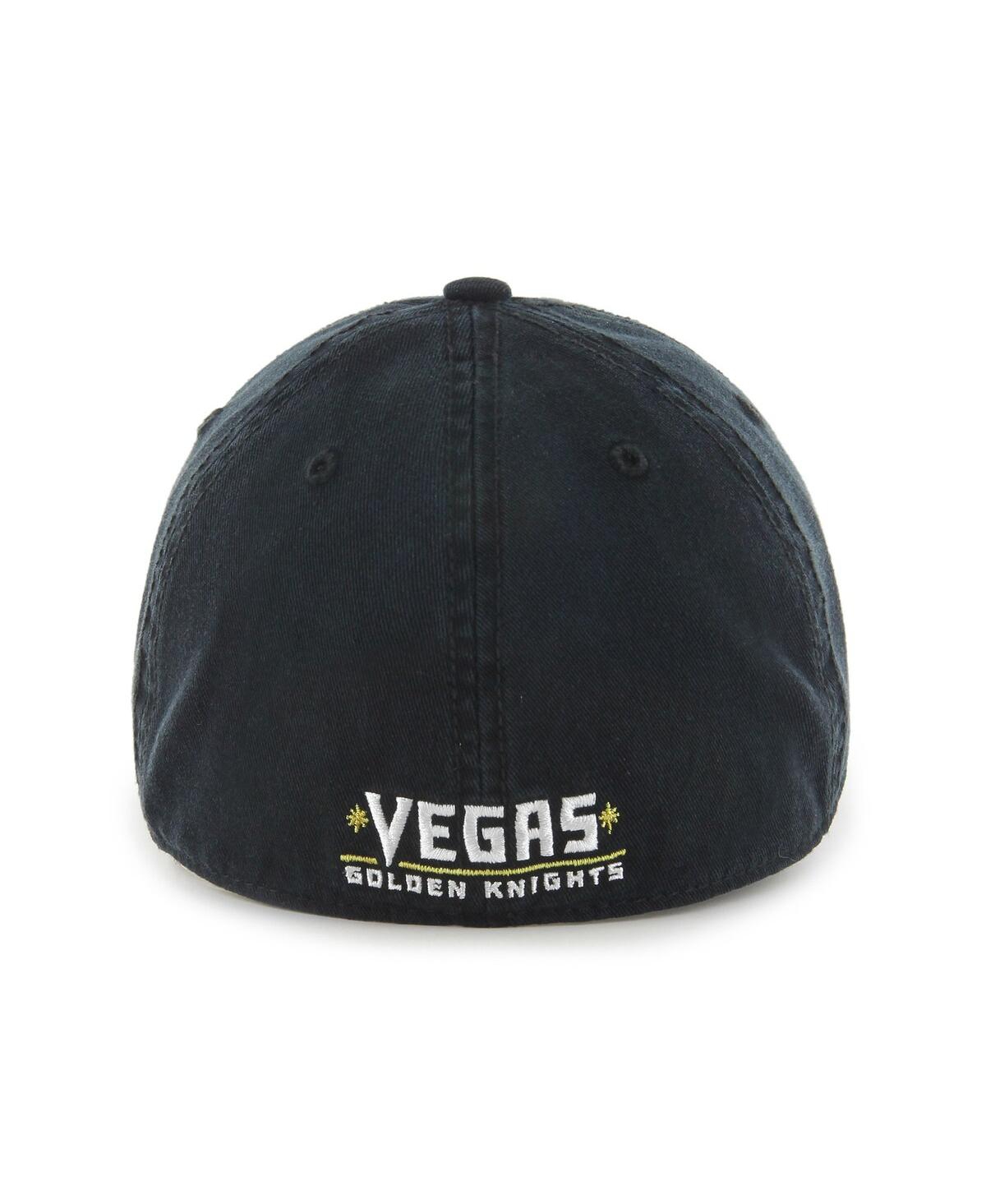 47 BRAND MEN'S '47 BRAND BLACK VEGAS GOLDEN KNIGHTS CLASSIC FRANCHISE FLEX HAT 