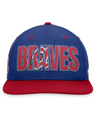 Men's Royal Atlanta Braves Cooperstown Collection Pro Snapback Hat
