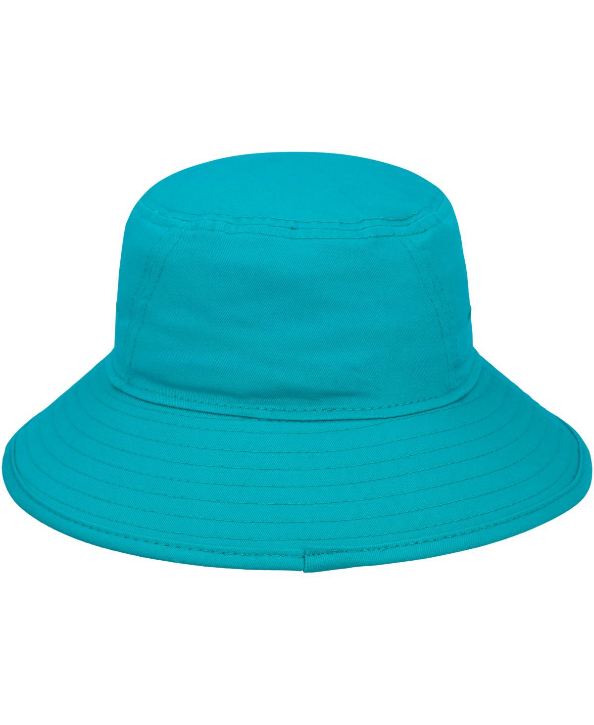 New Era Men's  Aqua Miami Dolphins Main Bucket Hat In Aqua