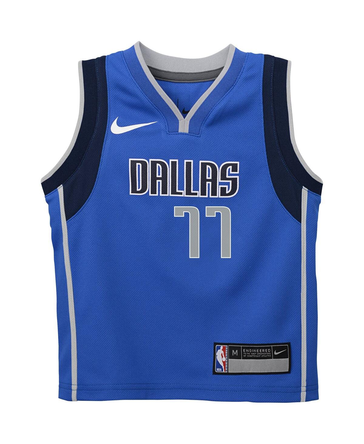 Preschool Boys and Girls Nike Luka DoncicDallas Mavericks Swingman Player Jersey - Icon Edition - Royal