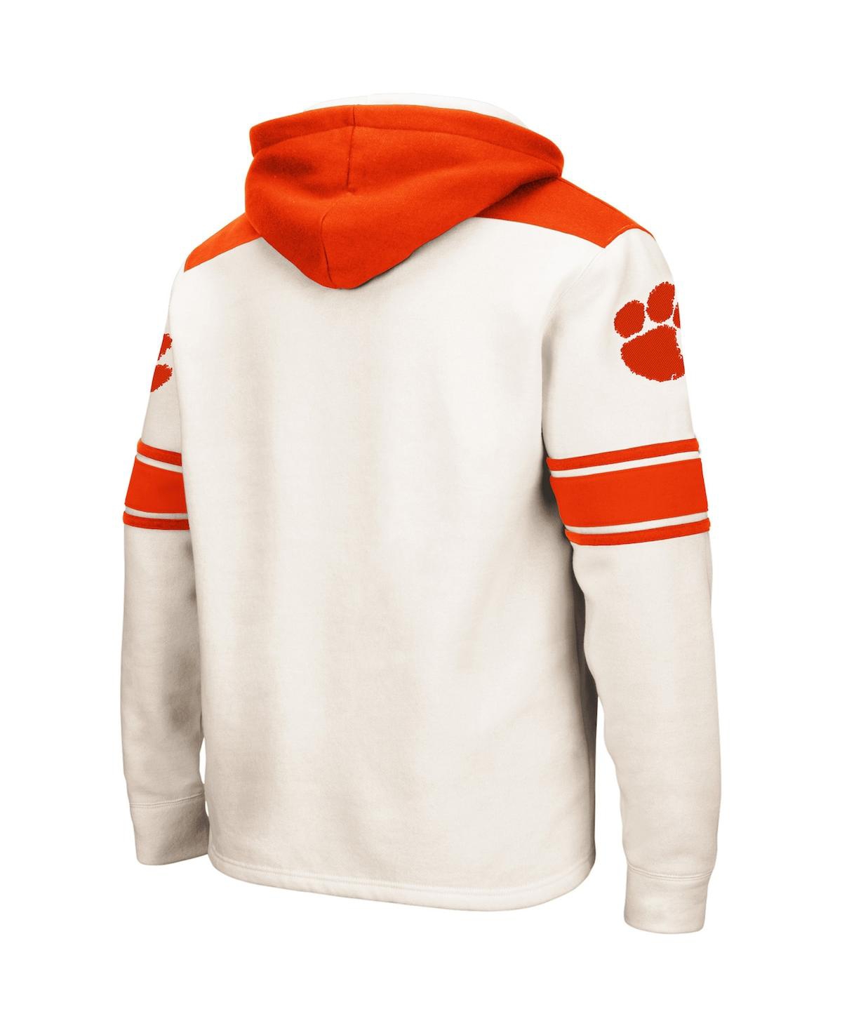 Colosseum Orange Clemson Tigers 2.0 Lace-up Hoodie In Orange