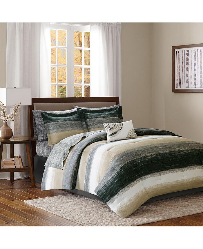 Gracie Mills Comforter Set with Cotton Bed Sheets Macy's