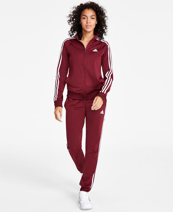 Blue adidas 3 Stripe Tracksuit Bottoms Womens - Get The Label