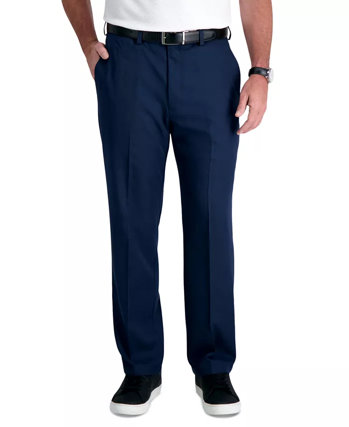 Men's Cool 18 PRO&reg; Classic-Fit Expandable Waist Flat Front Stretch Dress Pants - thumbnail 2