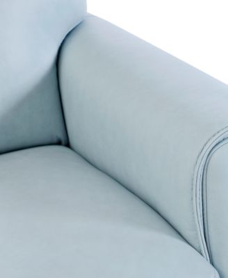 CLOSEOUT! Ashlinn 86" 2-Pc. Pastel Leather Sectional, Created for Macy's