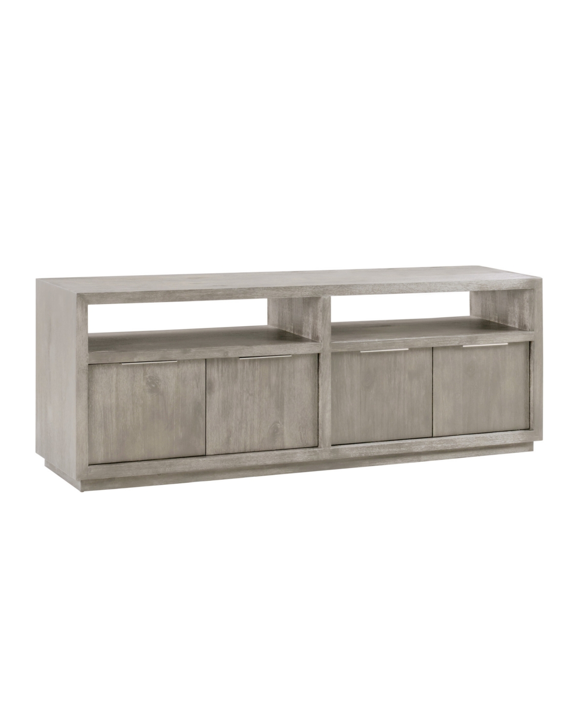 Macy's Tivie 74" Wood Entertainment Console In Mineral