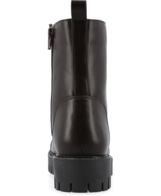 Women's Aaley Lace Up Lug Combat Bootie