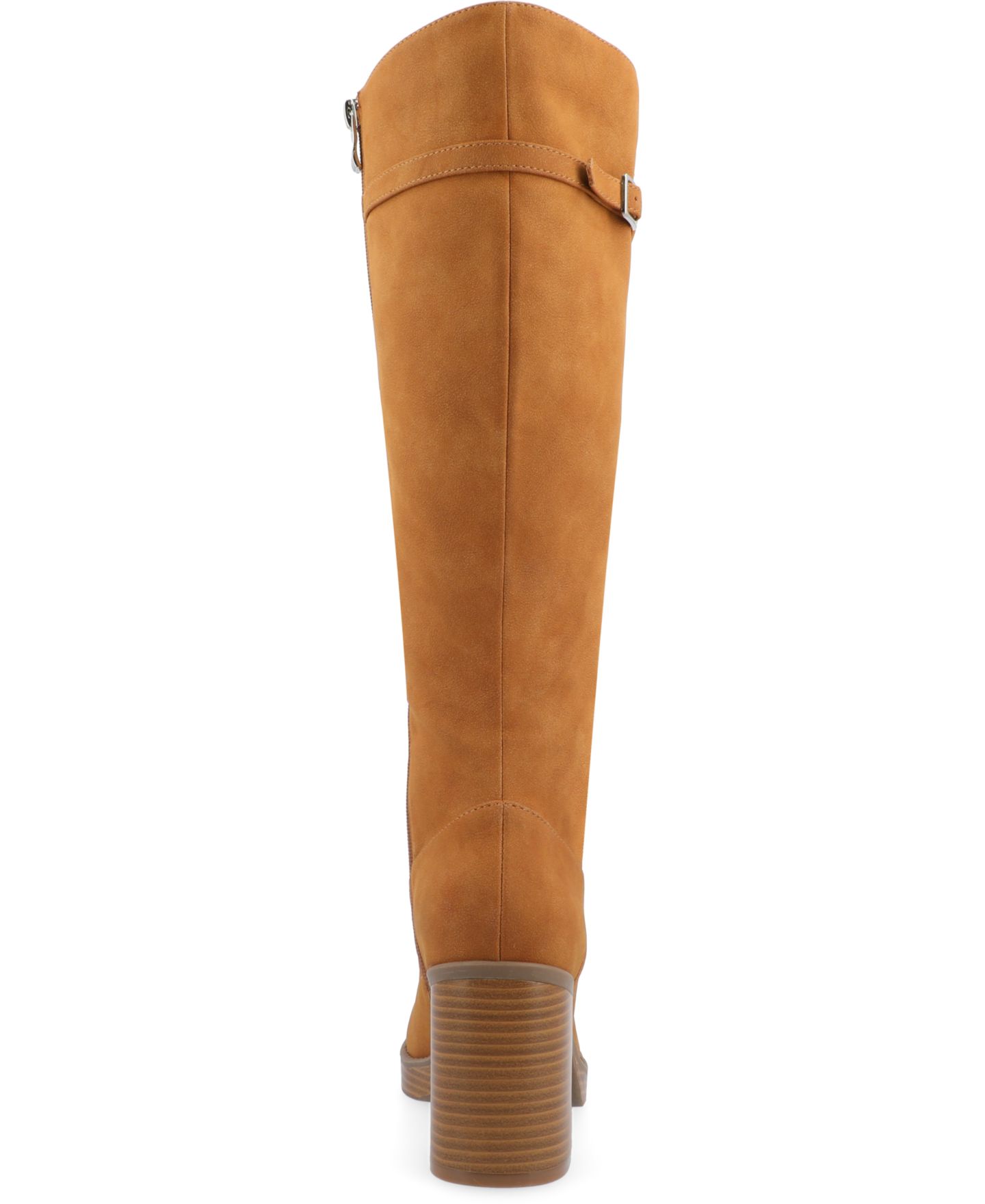 Женские ботинки Journee Collection Letice Square Toe Platform Knee High, цвет: Коньячный — фото 3