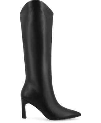 Women's Rehela Pointed Toe Stiletto Knee High Dress Boots