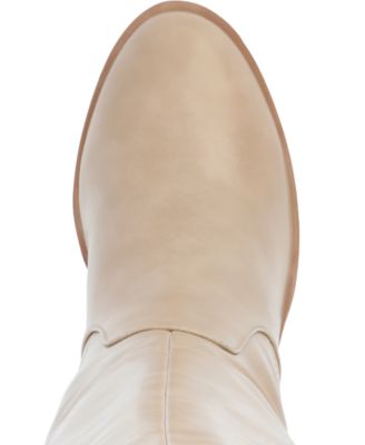 Women's Romilly Wide Width Wide Calf Round Toe Block Heel Knee High Boots