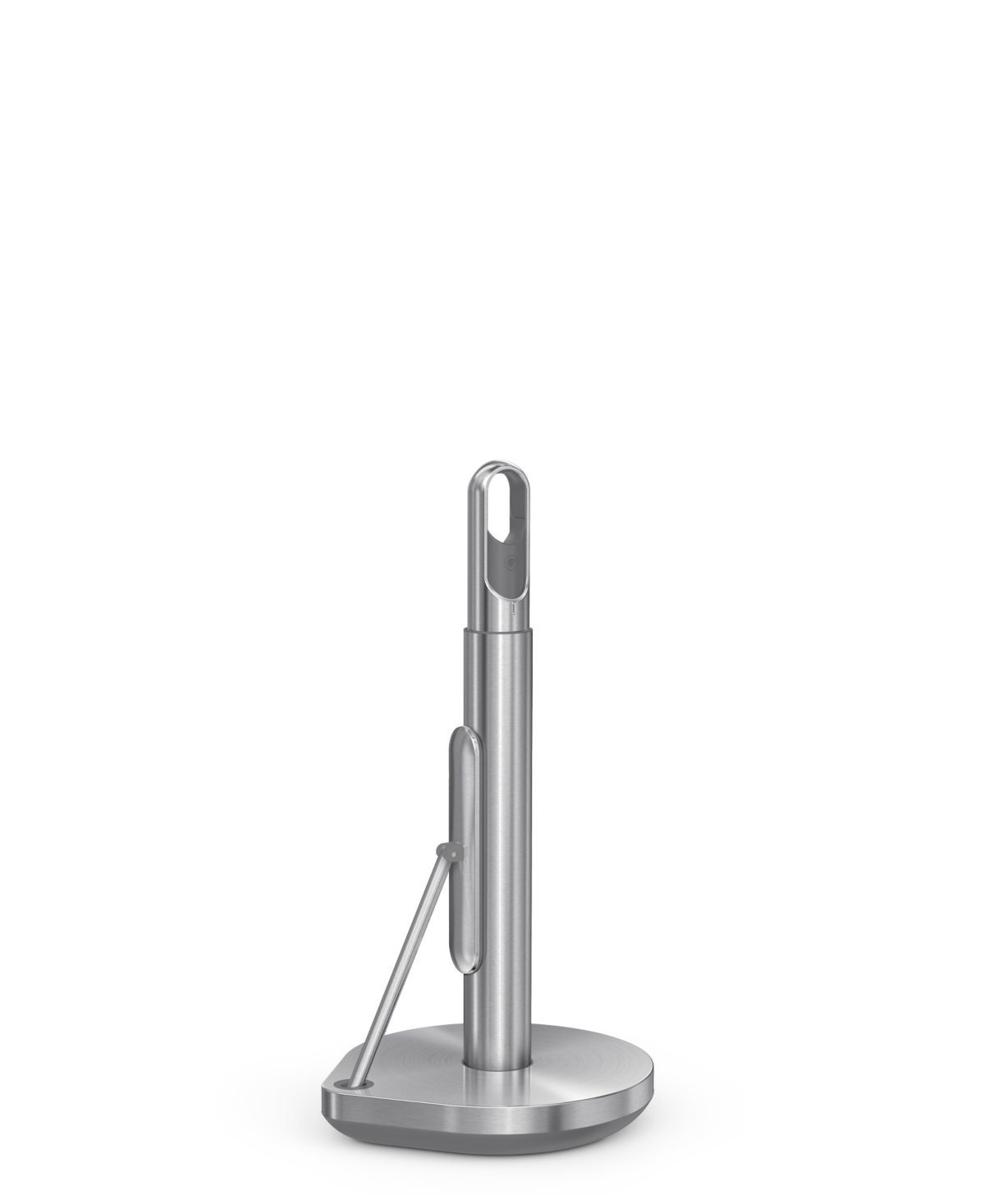 simplehuman Paper Towel Pump, White Steel