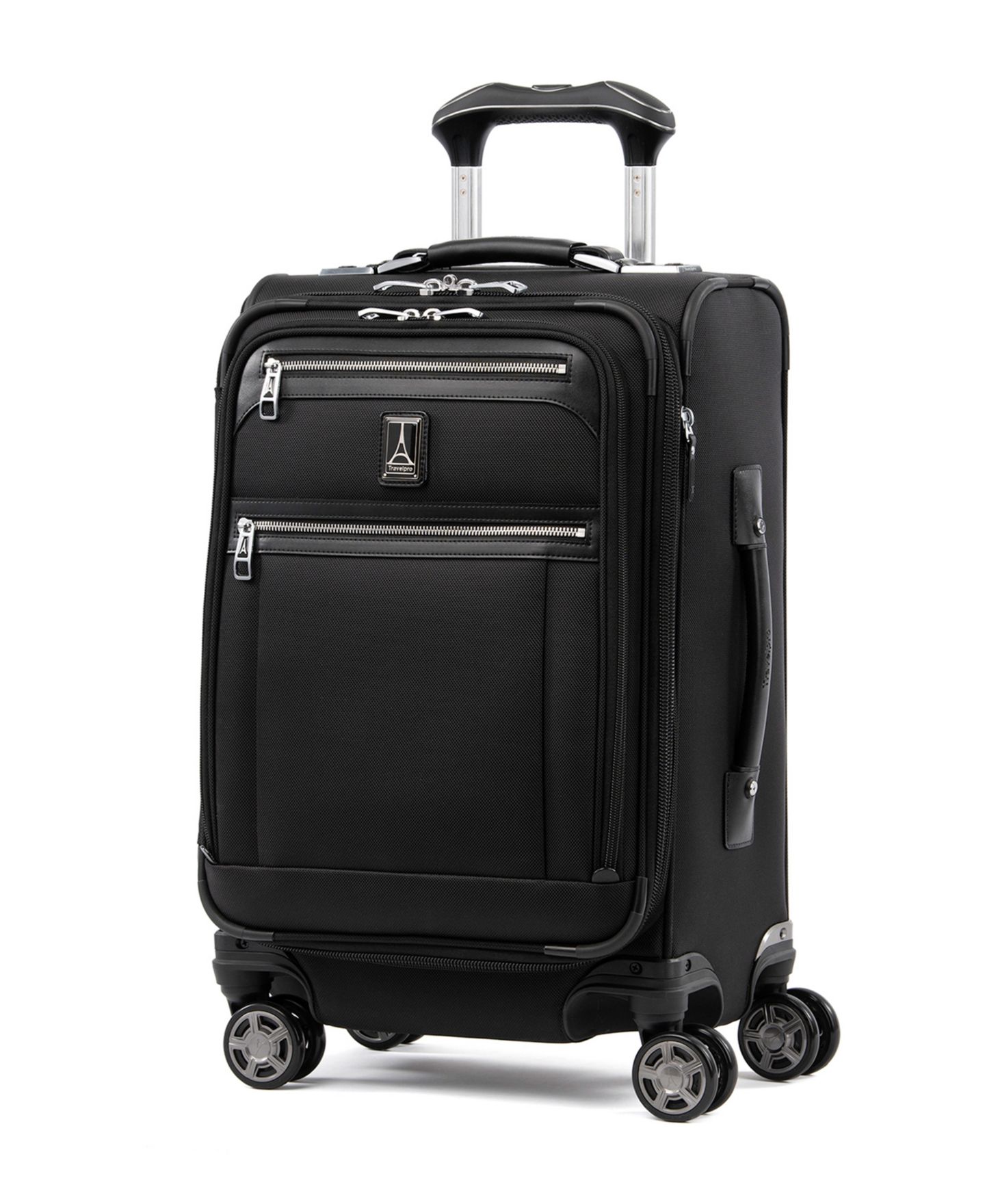 Чемодан Travelpro Platinum Elite Business Plus 20" Carry-on Spinner, цвет: Теневой чёрный — фото 1