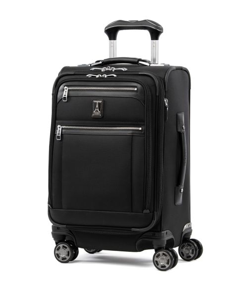 Чемодан Travelpro Platinum Elite Business Plus 20" Carry-on Spinner, цвет: Теневой чёрный