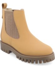 Ladies tan cheap chelsea boots