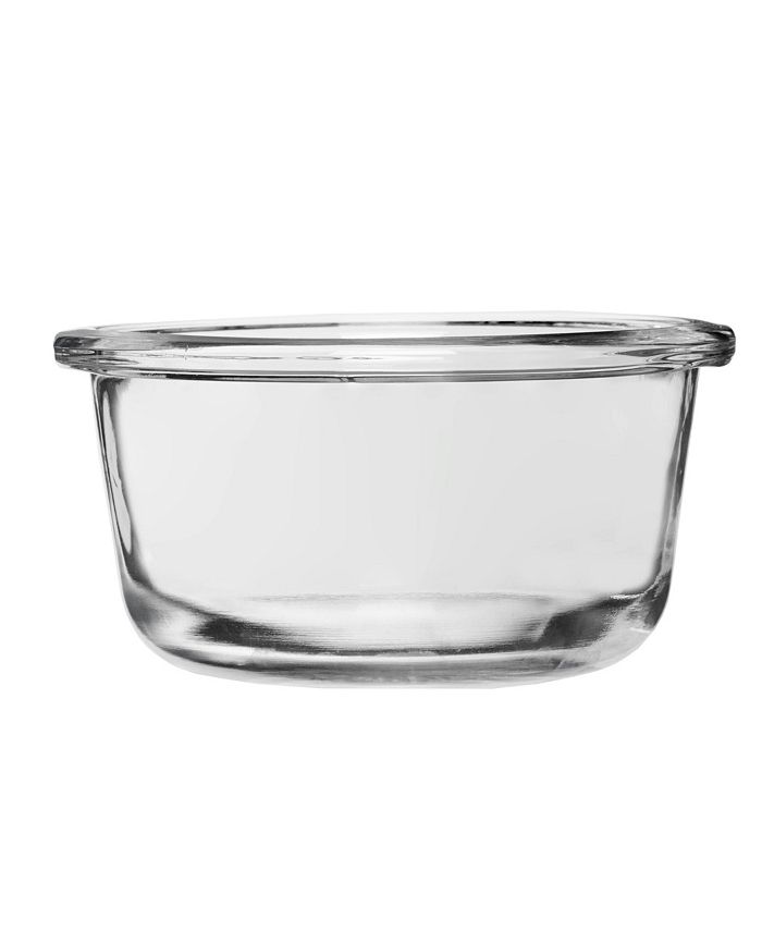 Anchor Hocking Glass 1 Cup Round Food Storage with Truelock Locking Lid