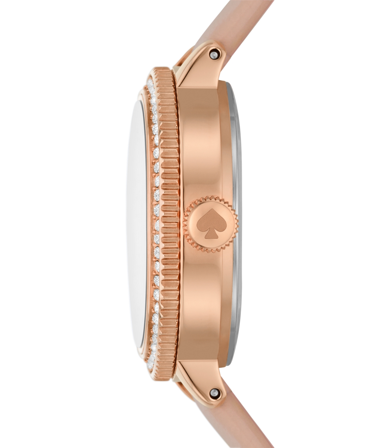 kate spade new york Women's Morningside Three HandPro-Planet Leather Watch 28mm Gift Set - Pink