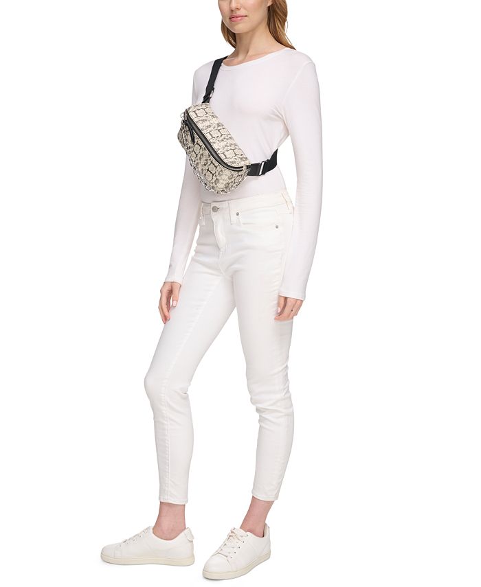 Calvin Klein Rain Adjustable Belt Bag with Chain Detail Macy's