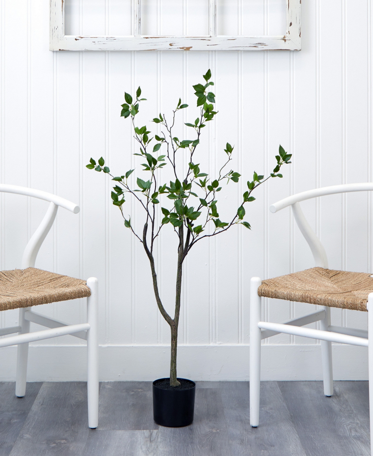 Nearly Natural 48" Minimalist Citrus Artificial Tree In Green