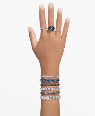 Swarovski Medium Ruthenium-Plated Jet Crystal Tennis Swarovski Medium Ruthenium-Plated Jet Crystal Tennis