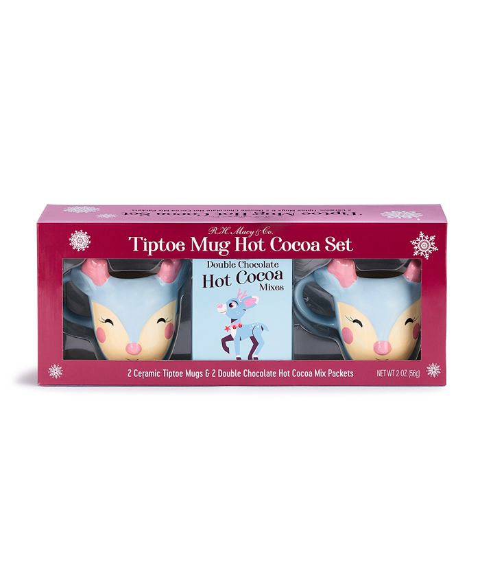 Custom Name reindeer pink floral Mug for Women Girls