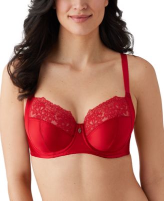 Wacoal Women's Side Note Embroidered Underwire Bra 855377 - Macy's