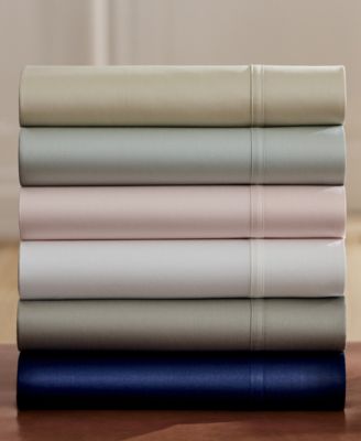 Lauren Ralph Lauren Spencer 475 Thread Count Cotton Sateen Sheet Sets In Stone Grey