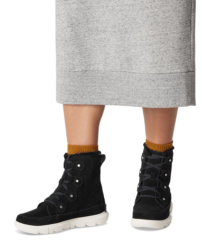 Women S Boots Sale Canada 2026.Sorel Women's Explorer Next Joan Waterproof Lace-Up Boots - Macy's