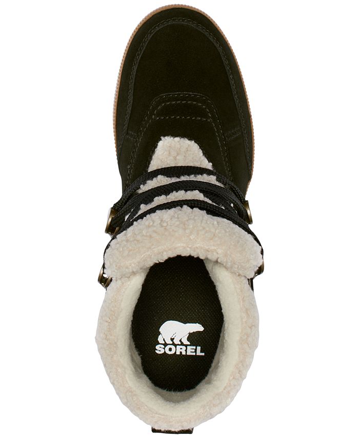 sorel wedge boots macys
