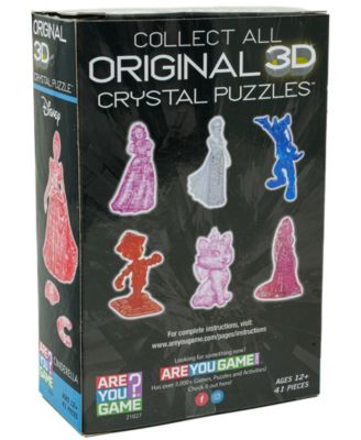 3D Crystal Puzzle - Disney Cinderella, 41 Pieces