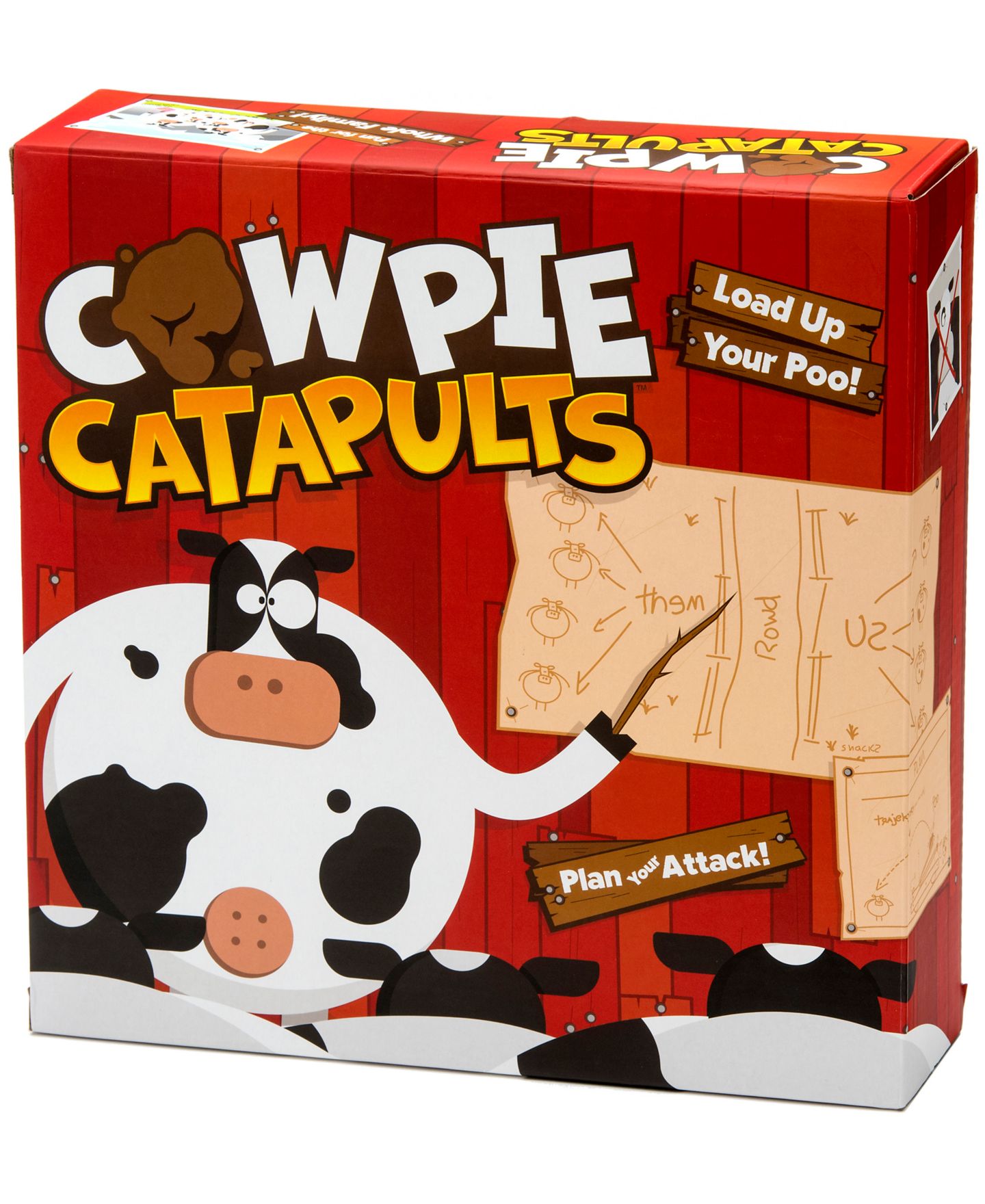 Настольная игра The Good Game Company Cow Pie Catapults для 2 игроков, от 6 лет — фото 1