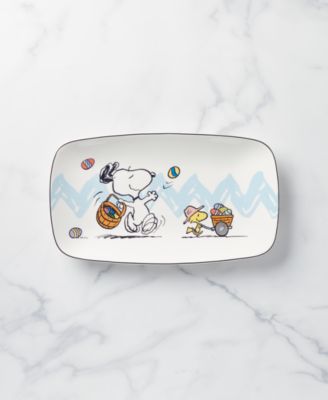 Peanuts Snoopy & Woodstock Easter Serving Tray