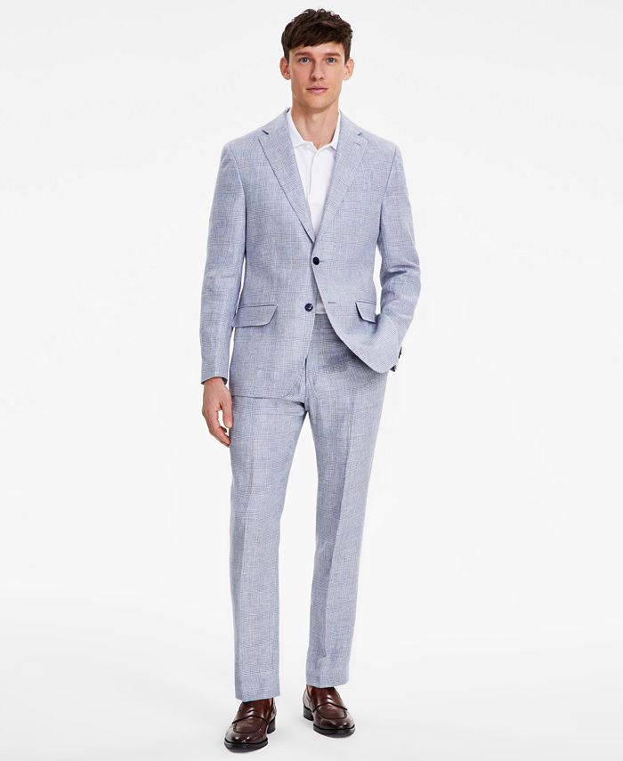 Tommy hilfiger blue suit hotsell