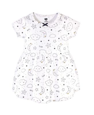 Cotton Dress and Cardigan Set