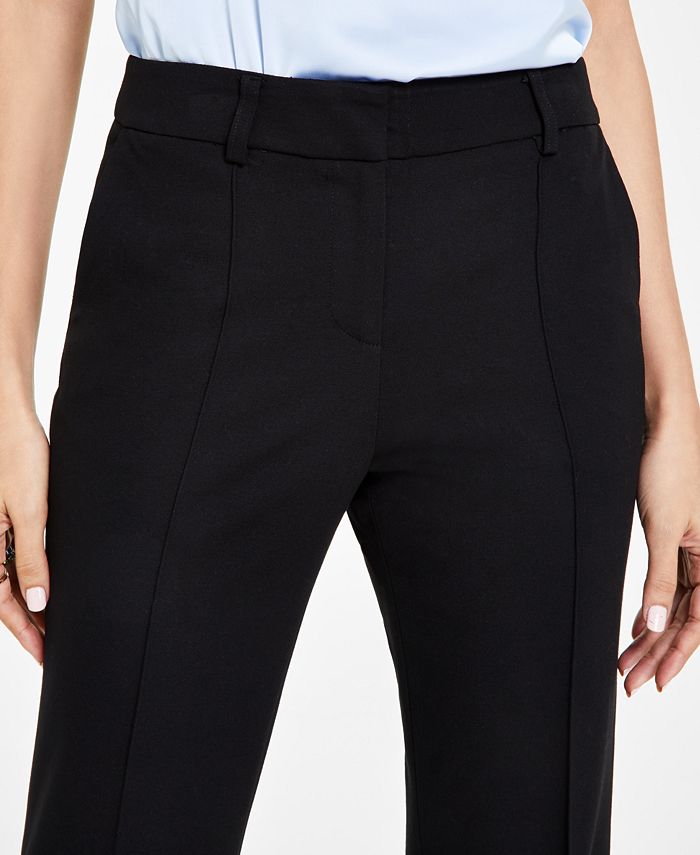 Bar III Women's High-Rise Flare Compression Pants, Created for Macy's ...