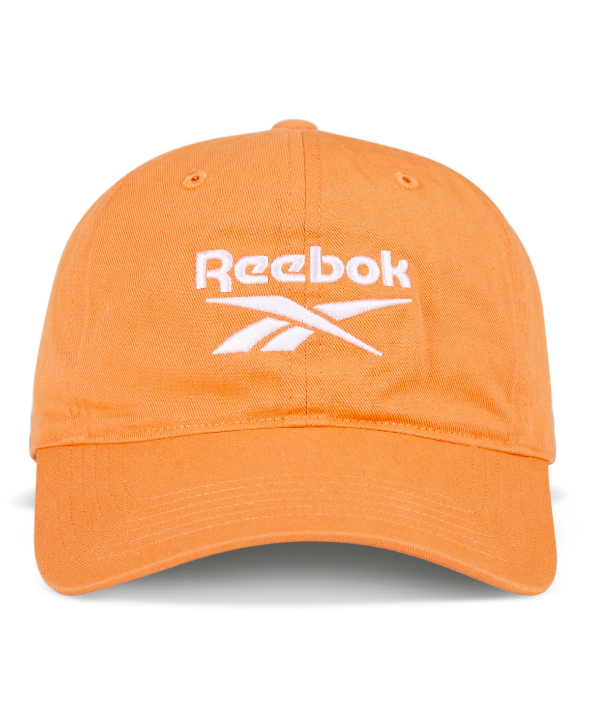 Reebok Twill Logo Cap In Peach Fuzz