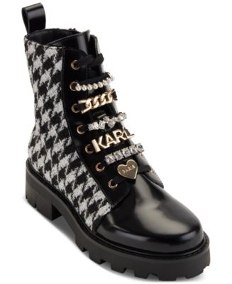 Karl Lagerfeld Paris Women's Mela Boots, 7M