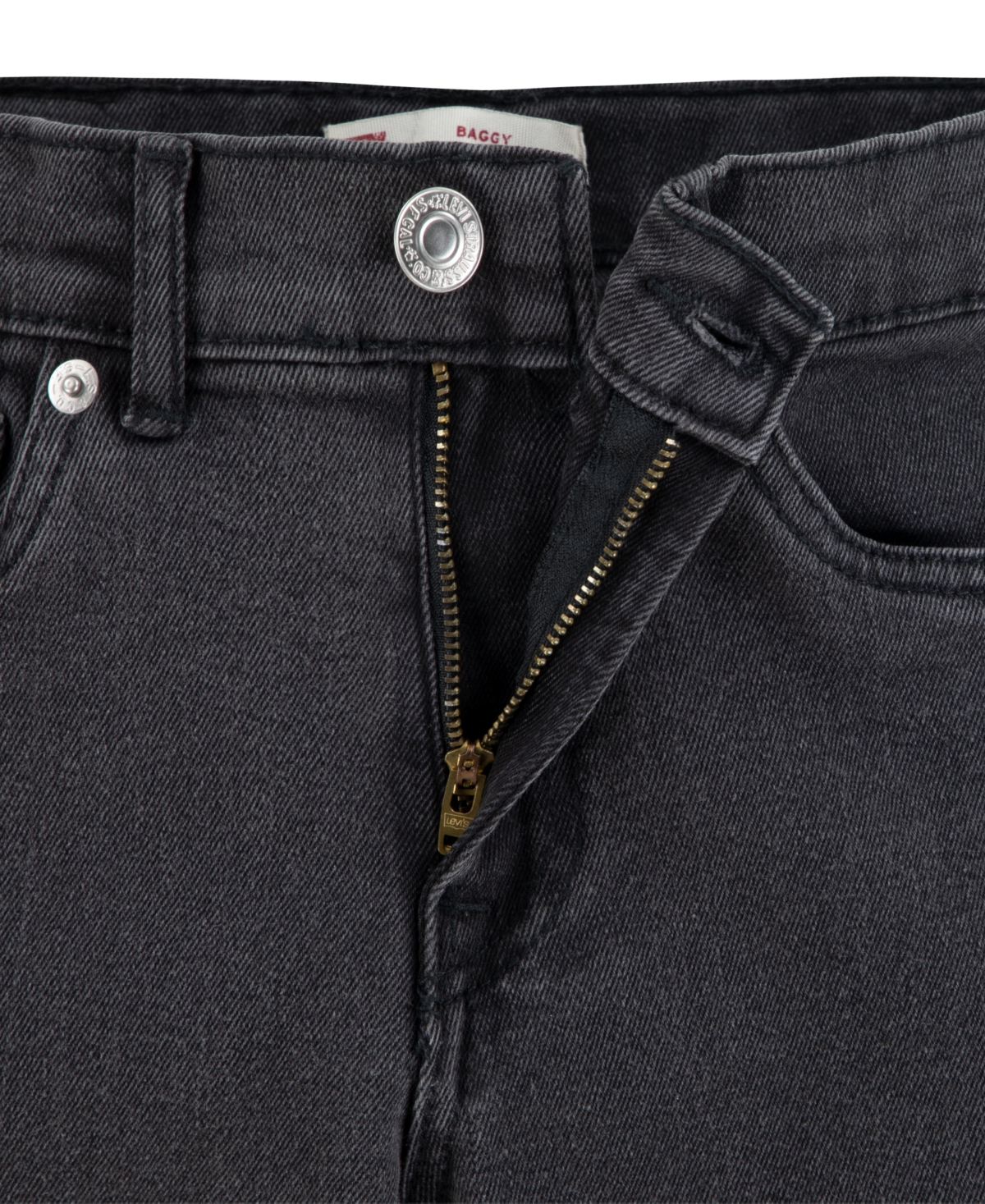 Levi's Big Girls Vintage-Like Mid Rise Straight Leg 94 Baggy Jeans