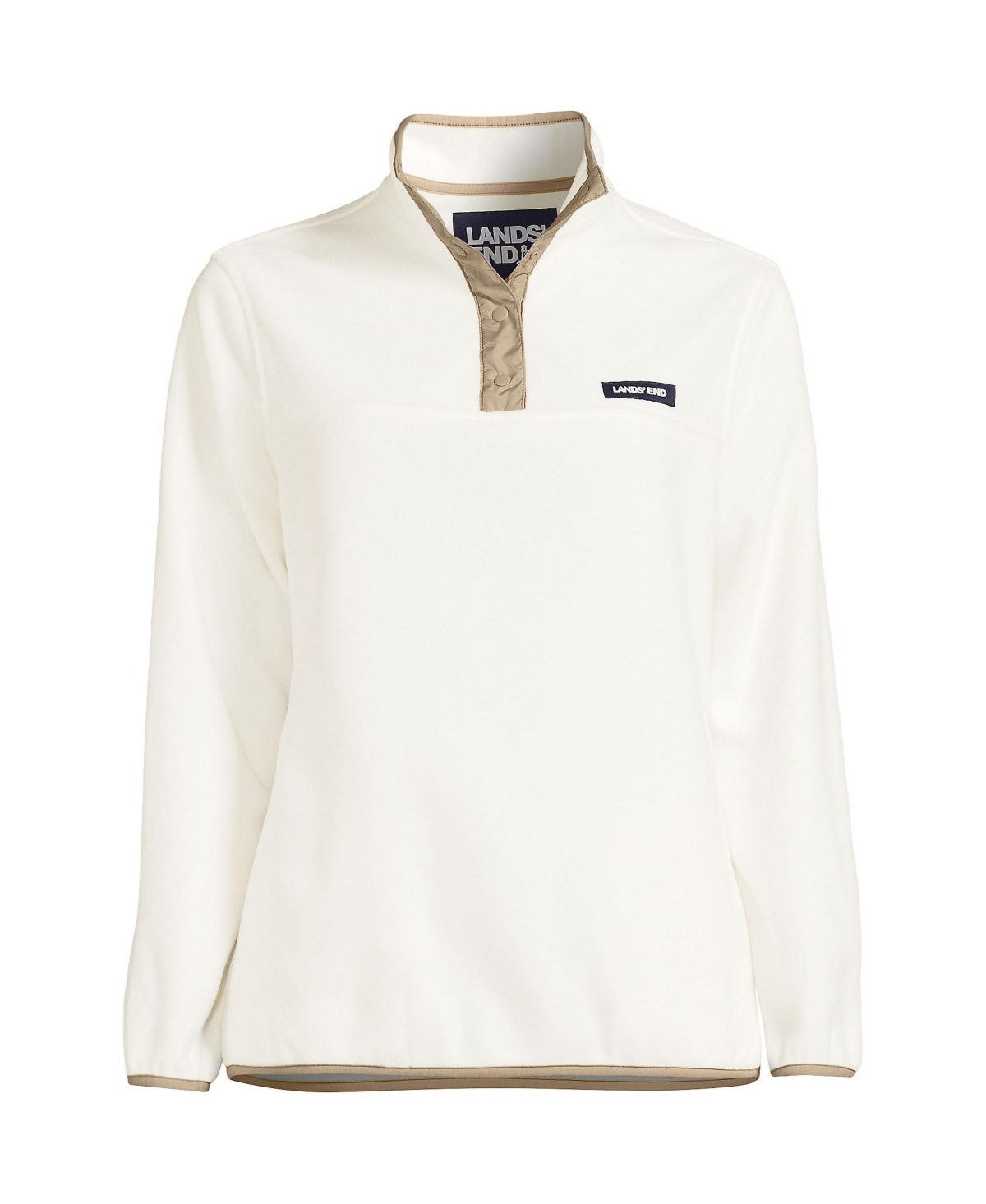 Lands end heritage top fleece full zip jacket