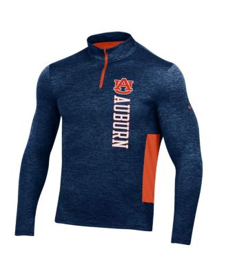 Men's Navy Auburn Tigers Gameday Twist Quarter-Zip Top