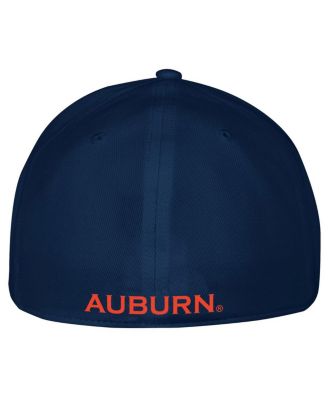 Men's Navy Auburn Tigers Iso-Chill Blitzing Accent Flex Hat