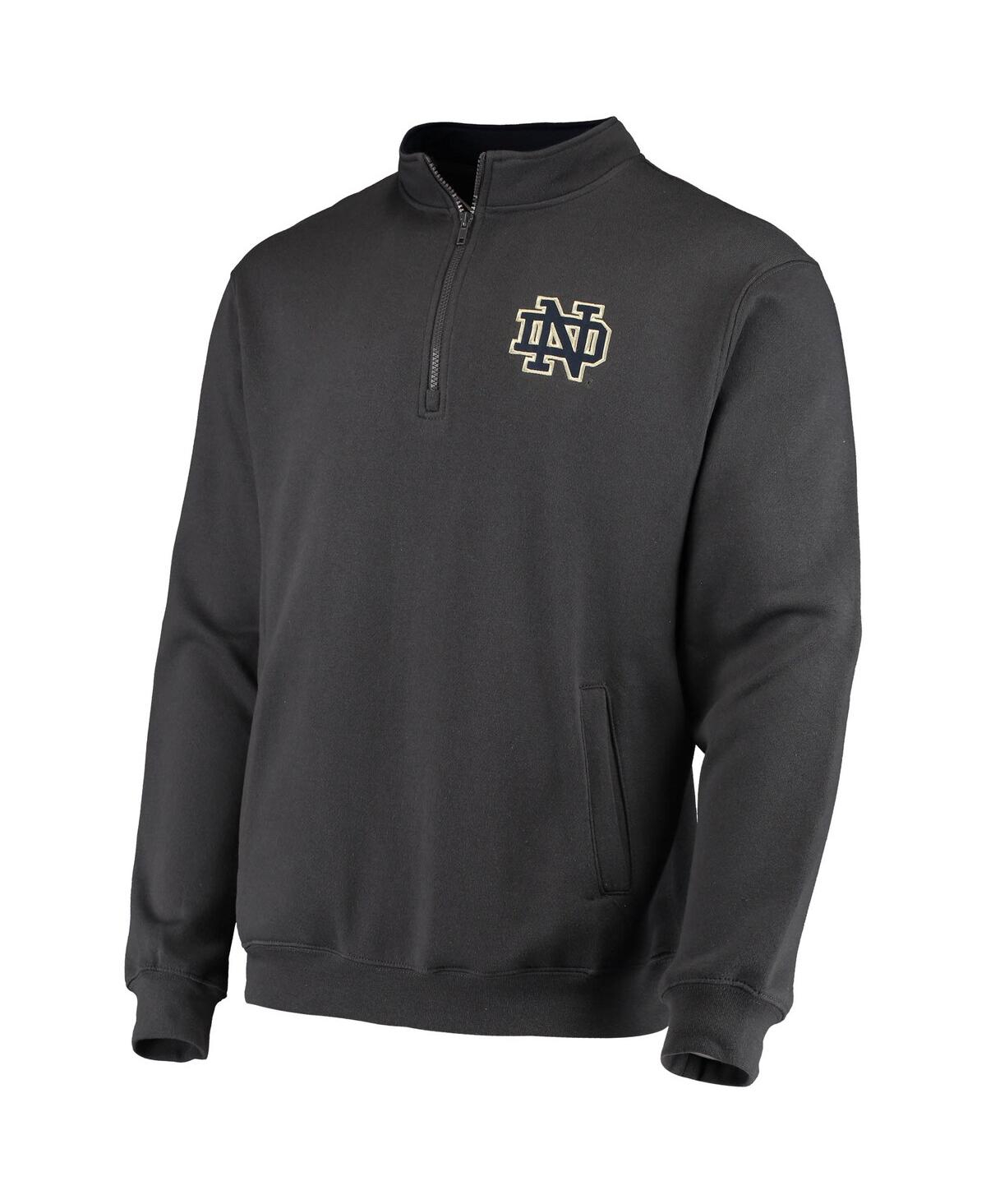 Colosseum Men's  White Notre Dame Fighting Irish Tortugas Logo Quarter-zip Jacket In White