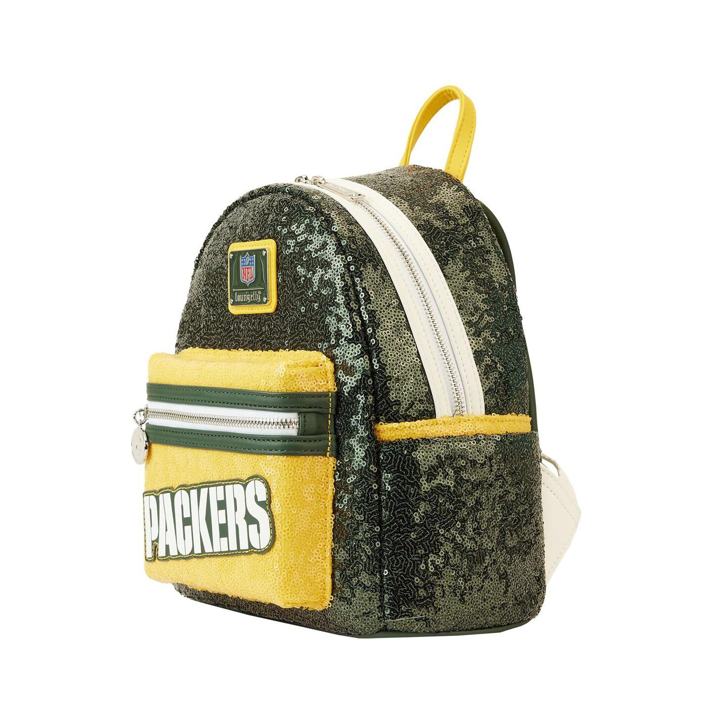 Рюкзак Loungefly and Green Bay Packers Sequin Mini — фото 4
