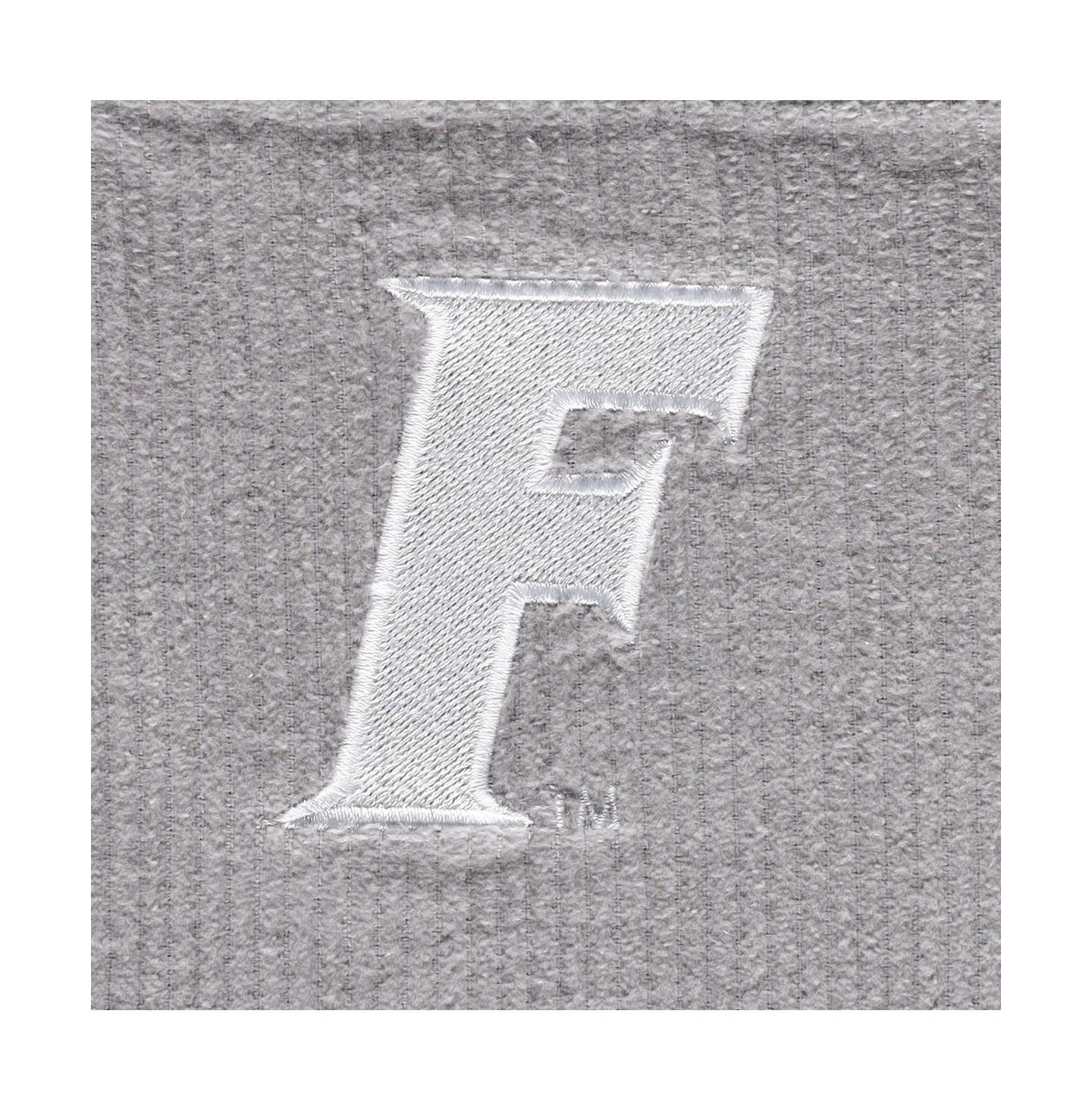 Женские куртки Gameday Couture Gray Distressed Florida Gators Vintage-Like Wash Corduroy Full-Snap Hooded Shacket — фото 2