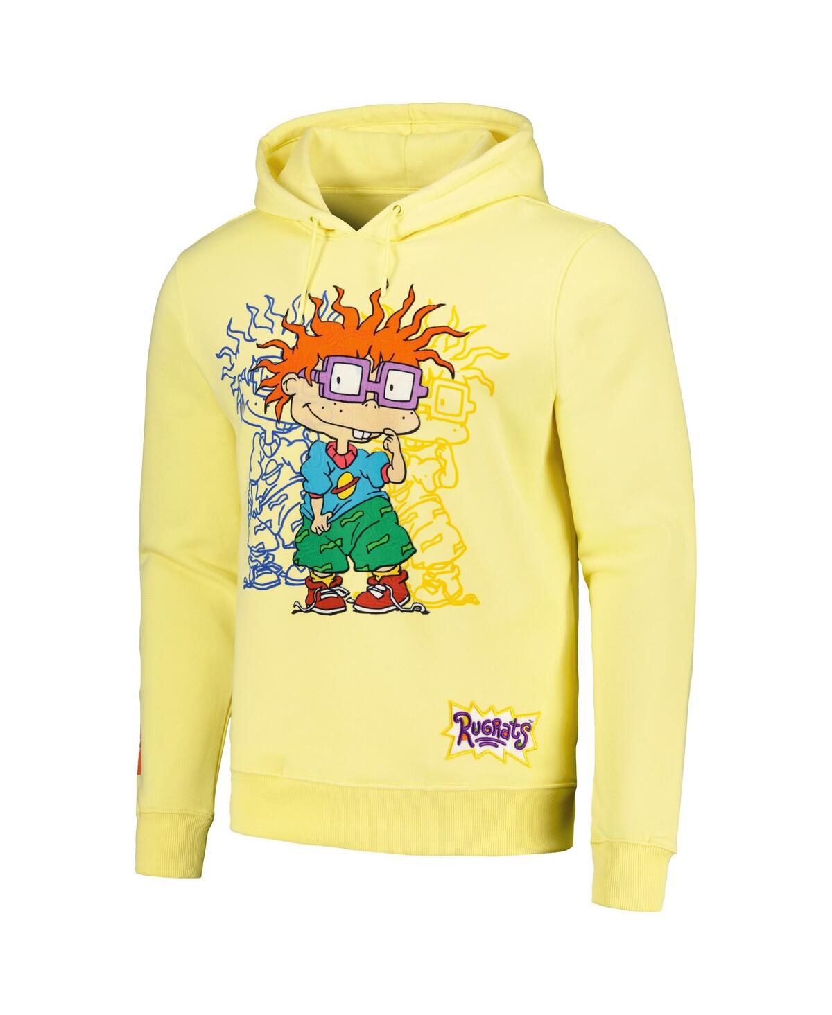 Shop Freeze Max Men's  Yellow Rugrats Chuckie Pullover Hoodie