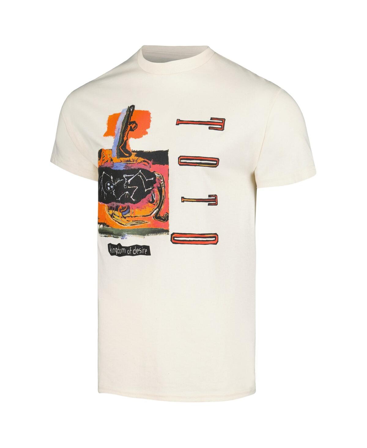 Shop Manhead Merch Men's  Cream Toto Kingdom Of Desire Graphic T-shirt