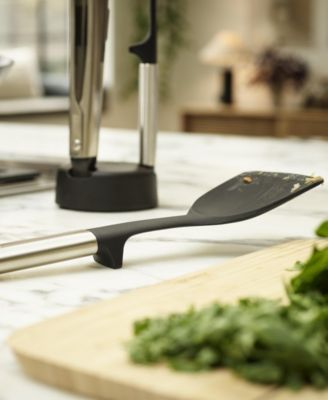 Elevate Fusion 5-Piece Silicone Utensil Set with Storage Stand